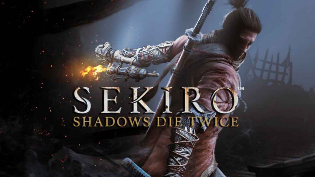 Tela de abertura de Sekiro