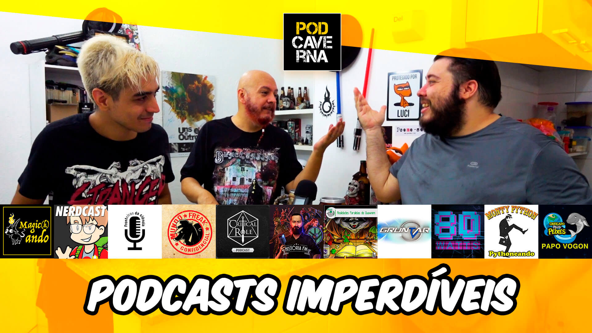 Podcasts Imperdíveis