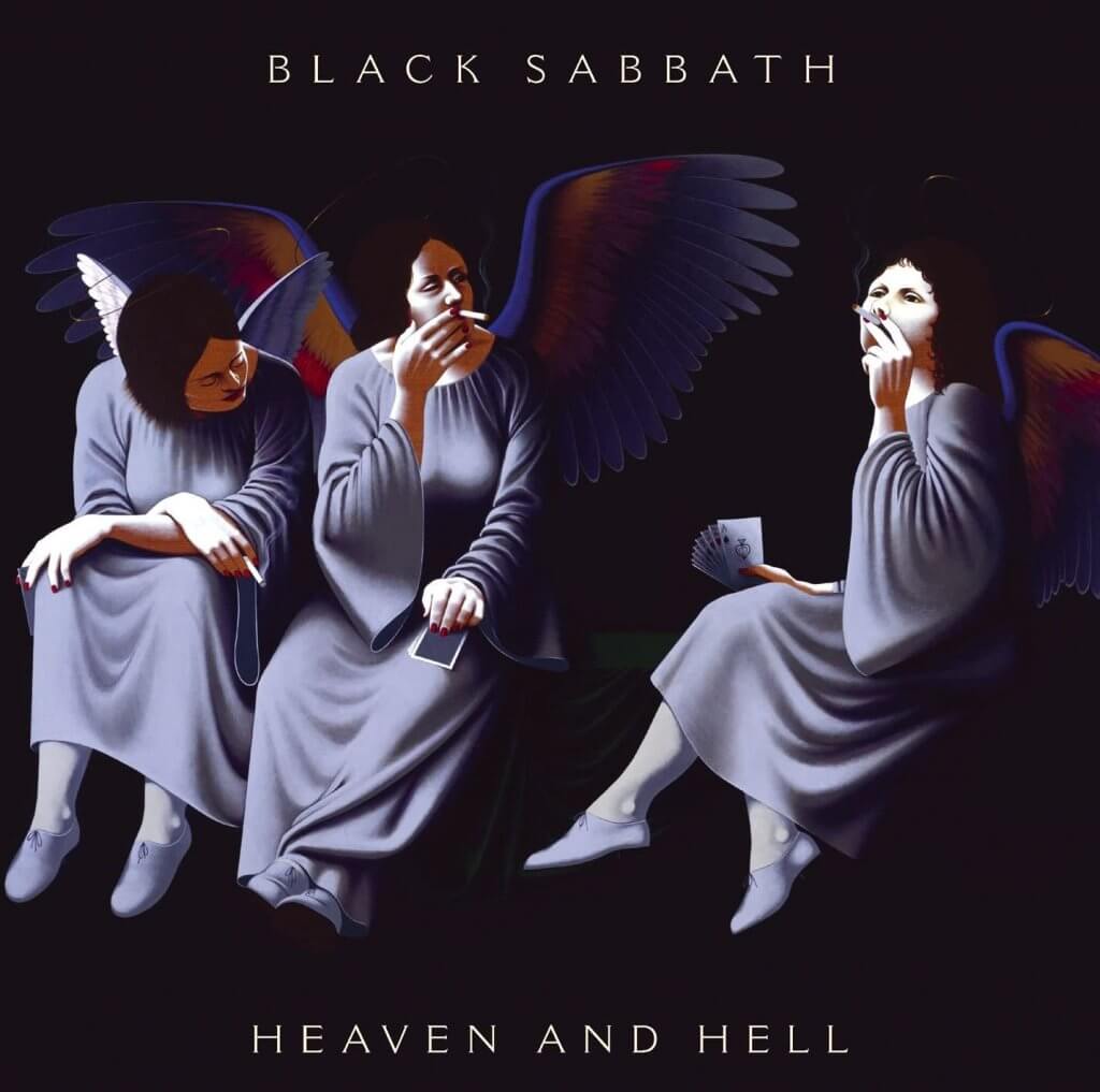 A icônica capa do disco Black Sabbath - Heaven and Hell feita por Lynn Curlee