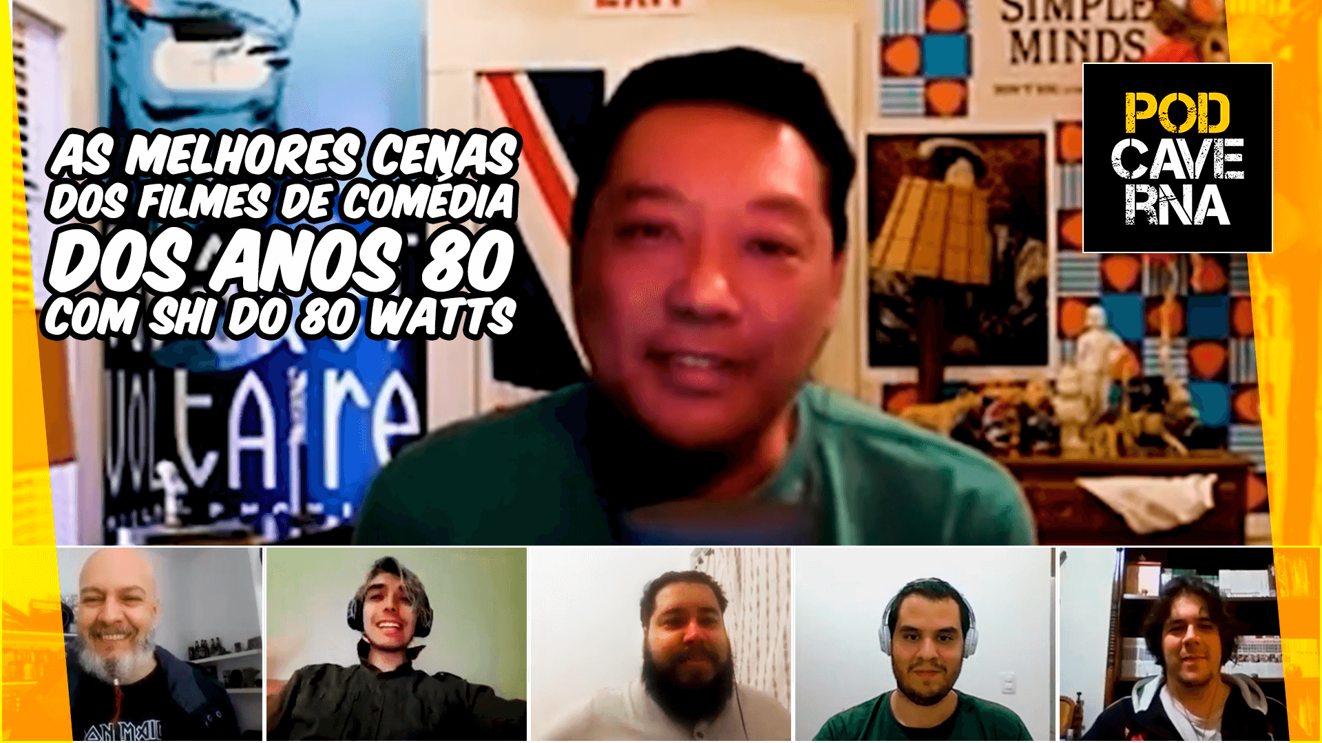 As melhores cenas dos filmes de comédia dos anos 80 com SHI do 80 WATTS