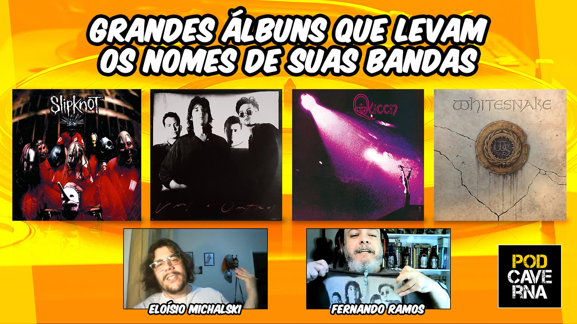 Grandes álbuns que levam os nomes de suas bandas