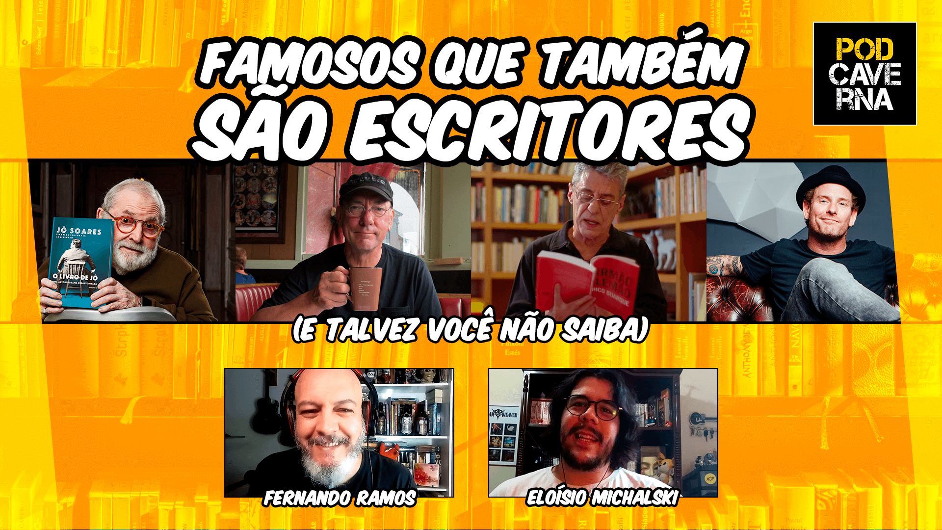 Famosos que também são escritores (e talvez você não saiba)