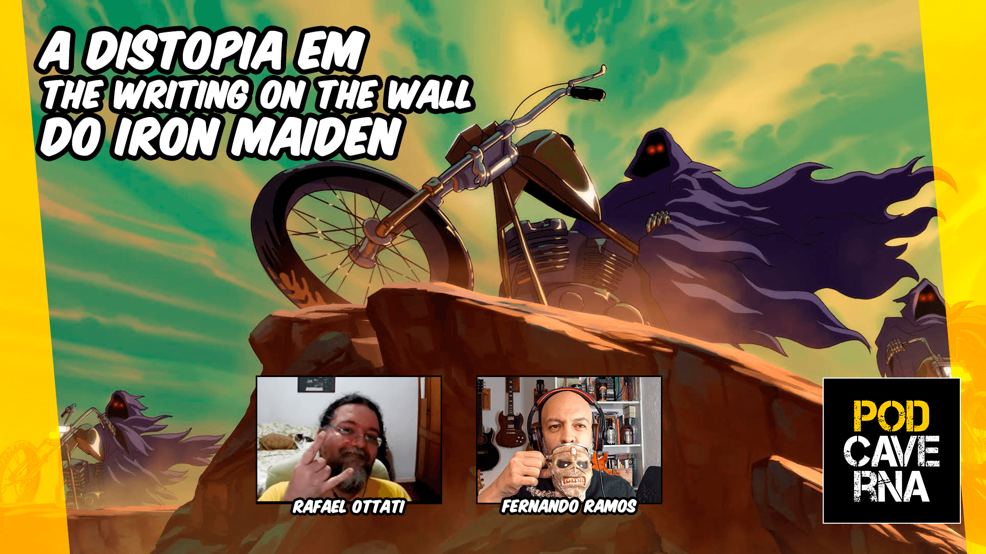 A Distopia em The Writing on The Wall do Iron Maiden