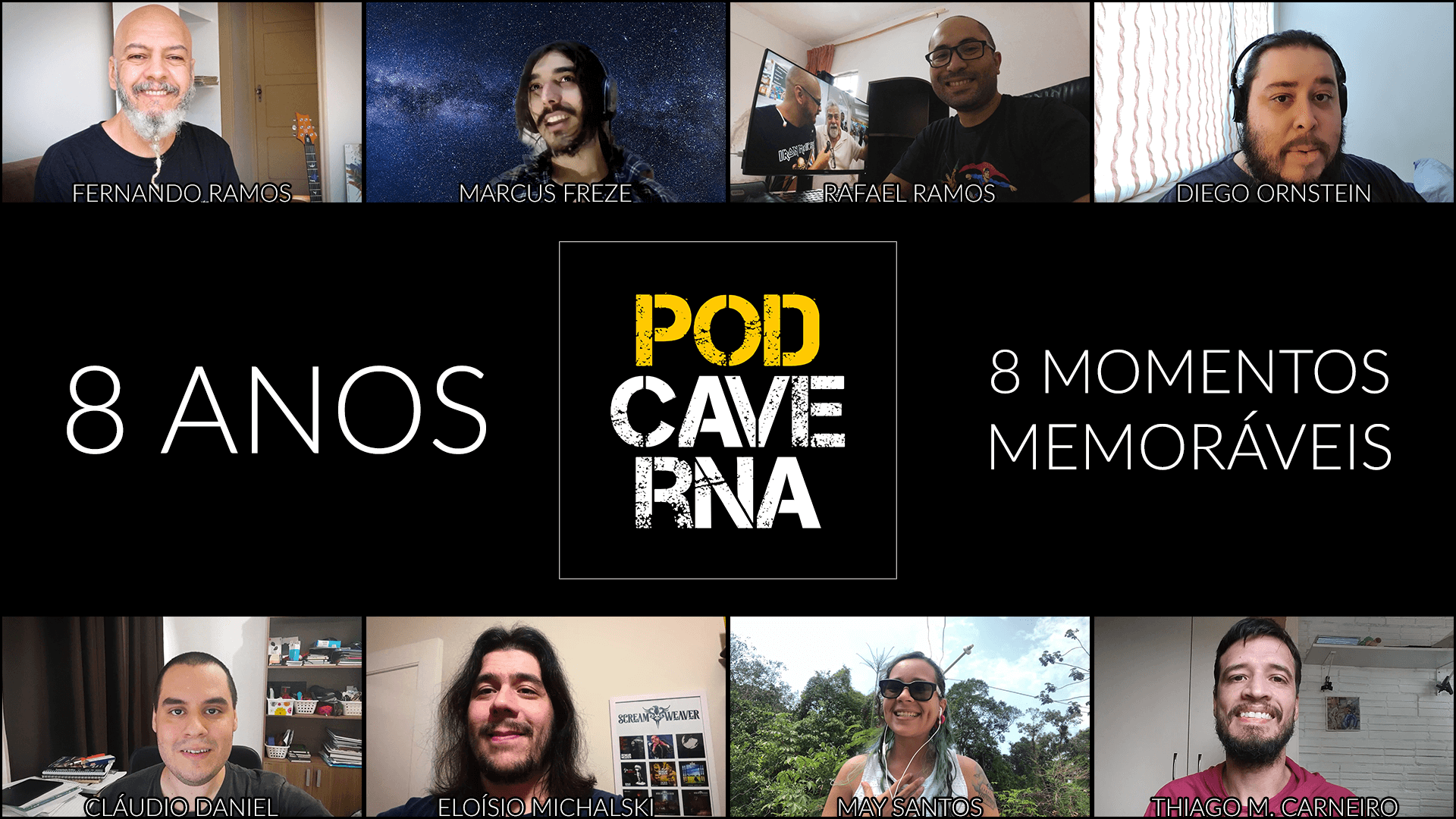 Aniversário de 8 anos do PodCaverna