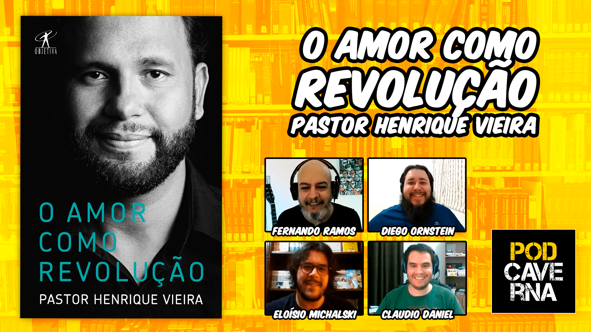 O Amor como Revolução, livro do Pastor Henrique Vieira