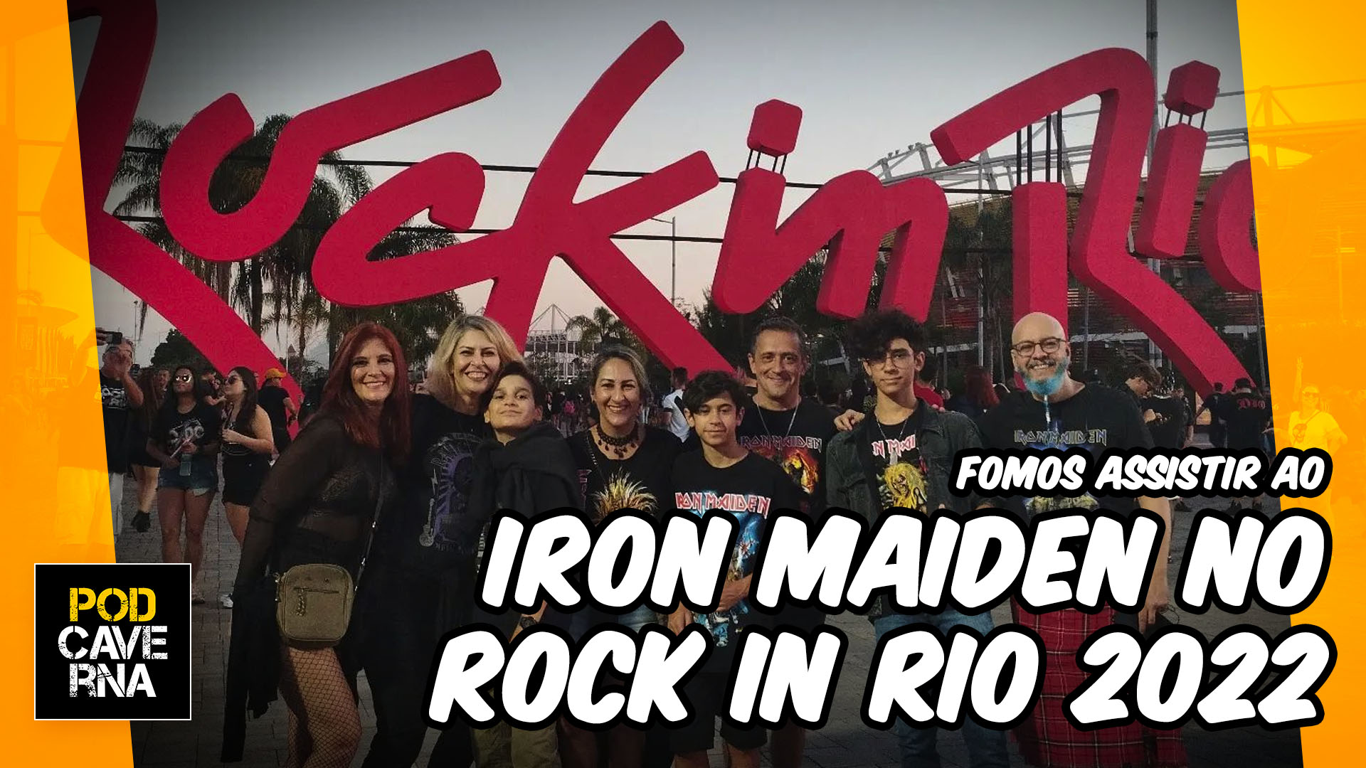 Fomos assistir ao Iron Maiden no Rock in Rio 2022 | Vlog