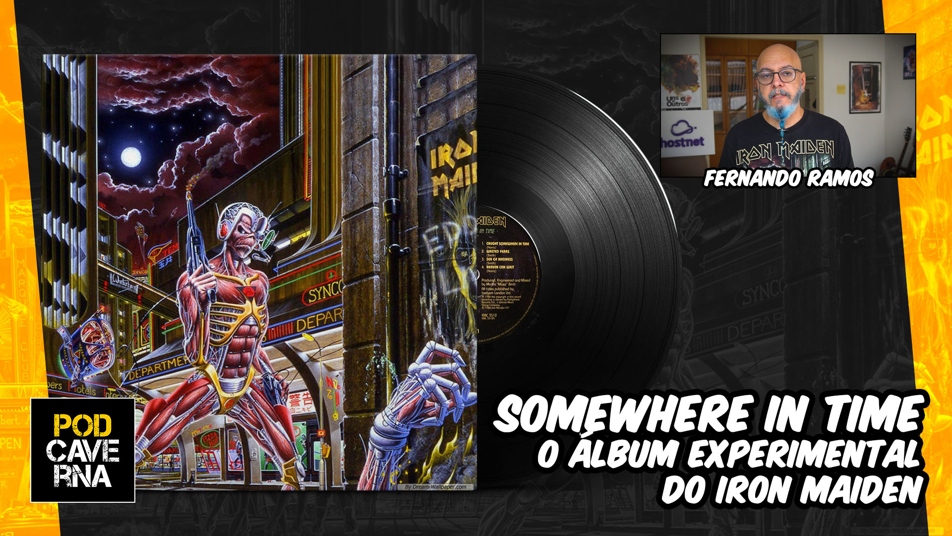 Somewhere in Time – O álbum experimental do Iron Maiden