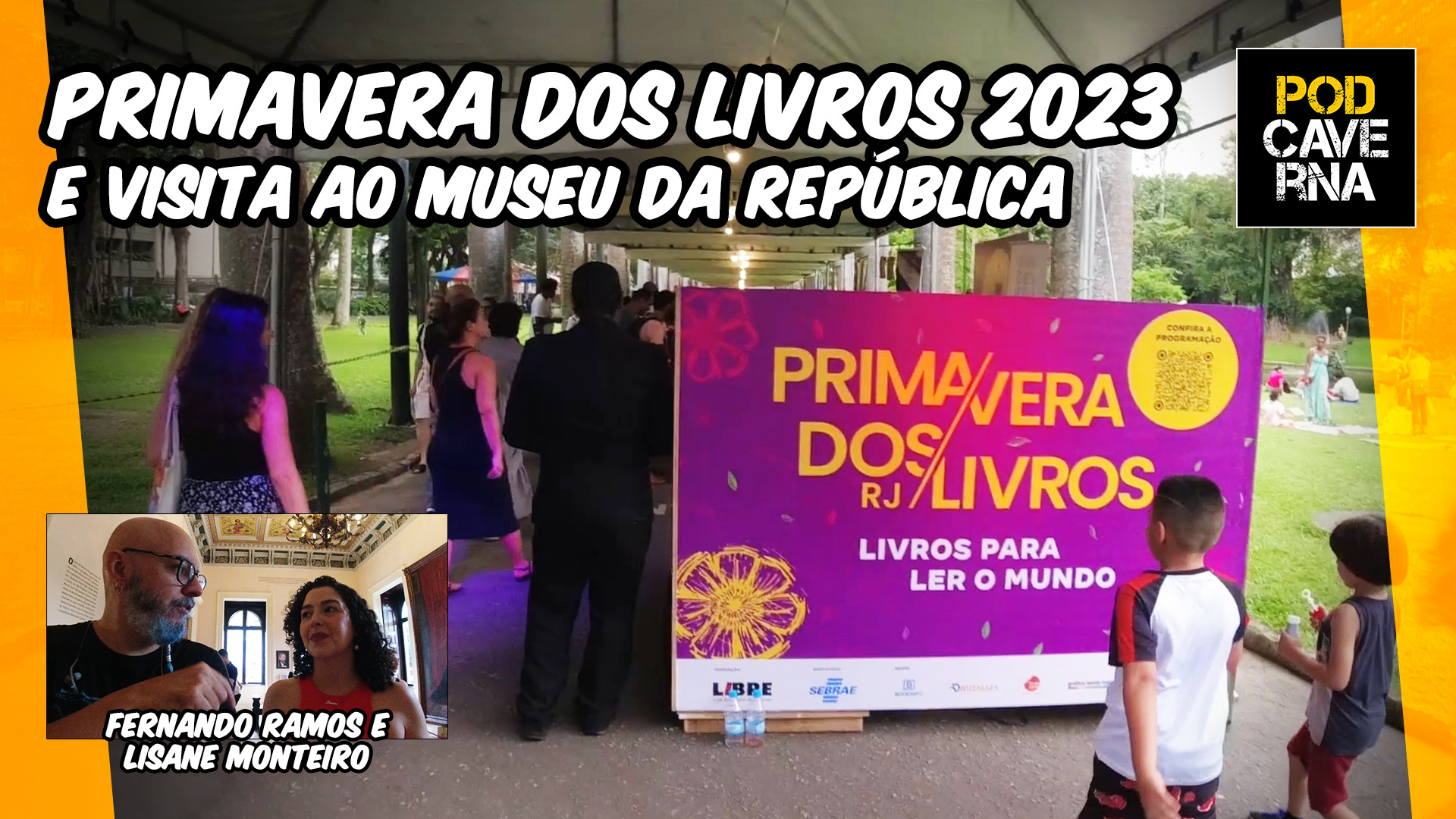 Primavera dos Livros 2023 e visita ao Museu da República